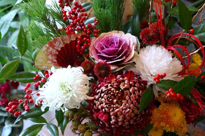 新しい年の始まりに 今年も花とともに